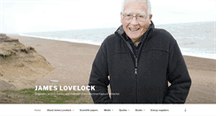 Desktop Screenshot of jameslovelock.org