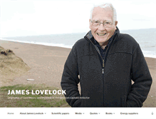 Tablet Screenshot of jameslovelock.org